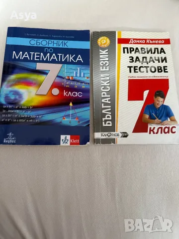 Сборници по математика и български език, снимка 3 - Учебници, учебни тетрадки - 47040266