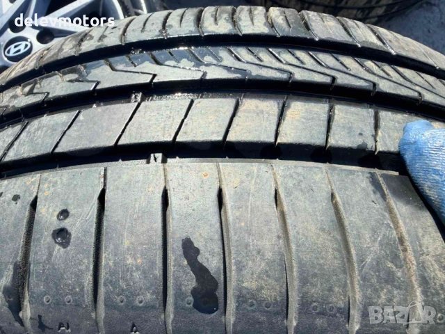 Джанти алуминиеви 5x114.3 16 цола 6.5J, ET46 с гуми 205/55/16 от Hyundai Elantra 7, 1.6 MPI двигател, снимка 15 - Гуми и джанти - 54114300