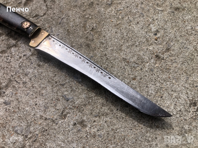 стар български нож, снимка 3 - Ножове - 40534102