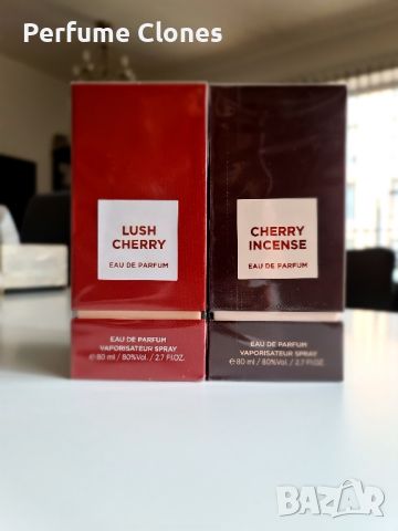 Унисекс Парфюм ◇Cherry Incense 80ml EDP By Fragrance World*  Вдъхновен от Tom Ford Cherry Smoke, снимка 7 - Унисекс парфюми - 46080026