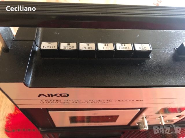 AIKO (AIWA) ATPR-407 4-Band -Колекционерски (видео в обявата)!, снимка 6 - Радиокасетофони, транзистори - 46180754