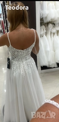 Сватбена рокля, снимка 2 - Сватбени рокли - 51988079