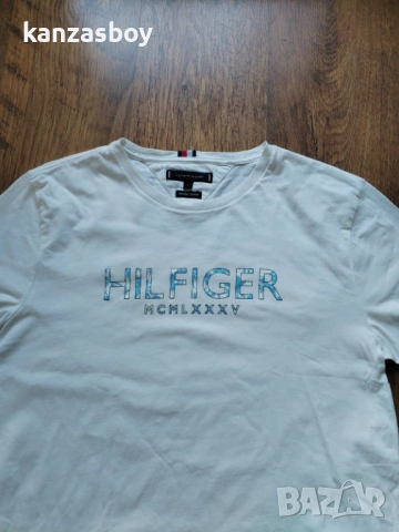 Tommy Hilfiger - страхотна мъжка тениска L , снимка 4 - Тениски - 54044780