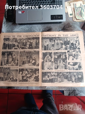 крал Джордж 6-ти коронация, снимка 12 - Художествена литература - 53983773