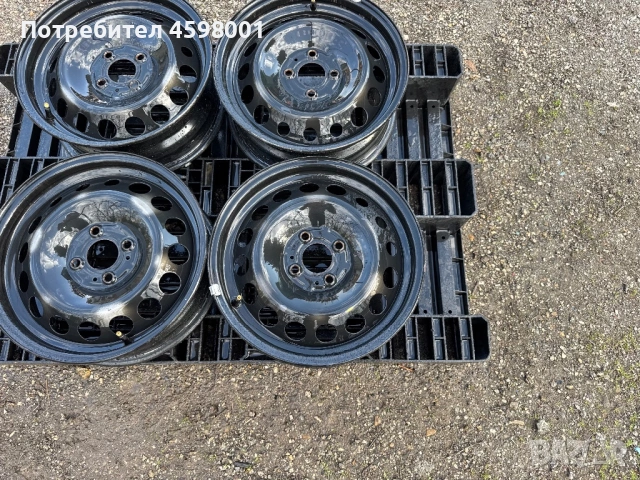 4бр.Оригинални джанти 15цола 4x100 за Renault,Dacia,Nissan,Smart, снимка 4 - Гуми и джанти - 54010601
