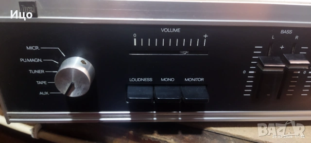 Dual CV 61 усилвател., снимка 3 - Ресийвъри, усилватели, смесителни пултове - 54012973