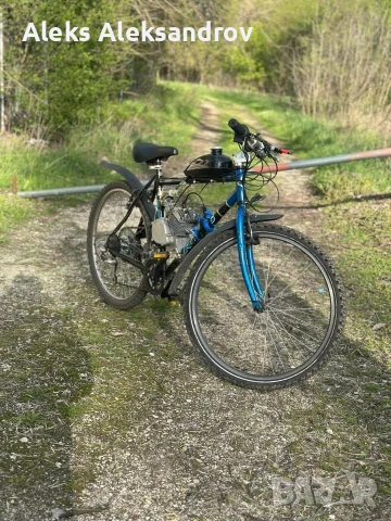 Веломотор 80cc, снимка 3 - Мотоциклети и мототехника - 53698479