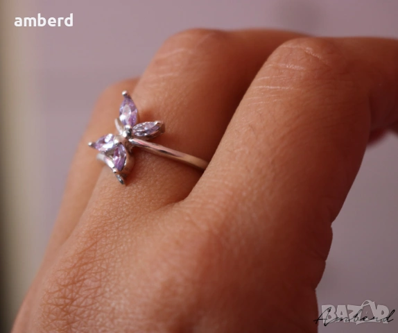 Страхотен сребърен пръстен - модел R067, снимка 3 - Пръстени - 53614511