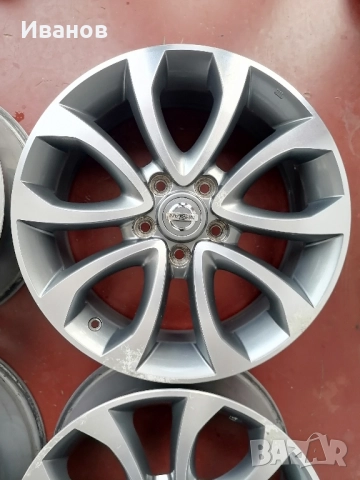 оригинални джанти 17" 5х114.3 Nissan Juke , снимка 4 - Гуми и джанти - 52281378