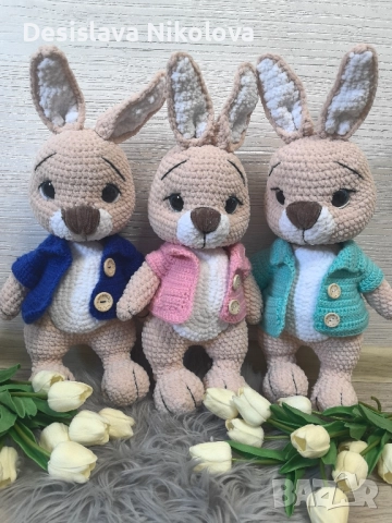 Плетени играчки, амигуруми , снимка 6 - Плюшени играчки - 51408556