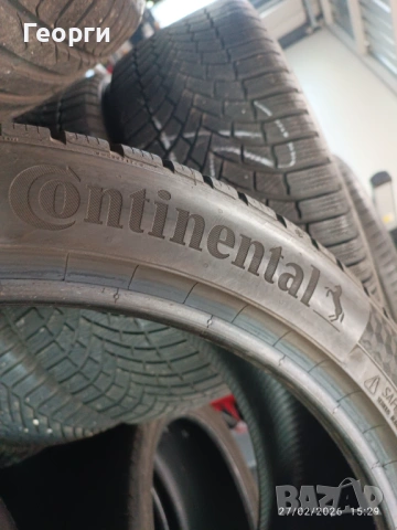 4бр.зимни гуми 255/40/21 Continental, снимка 5 - Гуми и джанти - 53665415