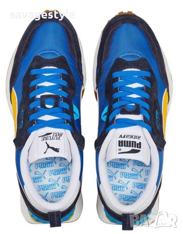 Мъжки маратонки PUMA Rider Future Vintage Shoes Blue/Multicolor, снимка 5 - Маратонки - 46467581