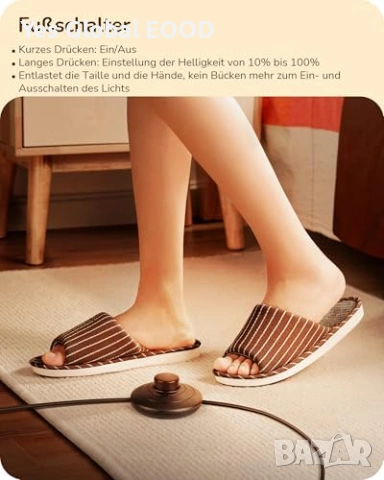 EDISHINE LED подова лампа 2 бр. 3000K, снимка 4 - Лед осветление - 53983621