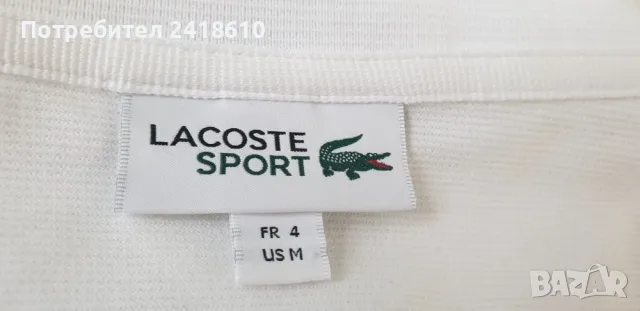 Lacoste Sport Pique  Cotton Mens Size 4 - M  НОВО! ОРИГИНАЛ! Мъжка Тениска!, снимка 12 - Тениски - 49763621