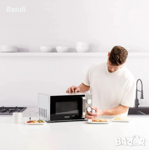 Микровълнова с грил Taurus Elegance Grill – равномерно затопляне и златиста коричка за всяко ястие