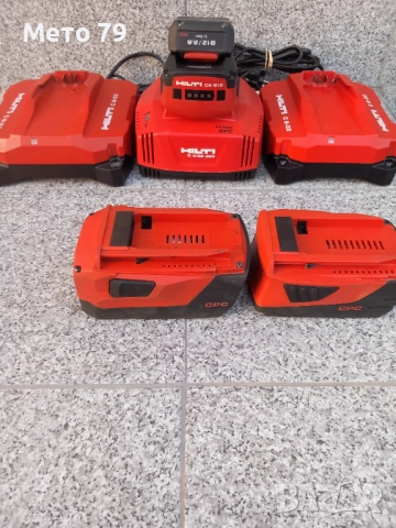 Hilti Батери и Зарядно Nuron , снимка 8 - Други инструменти - 52433812