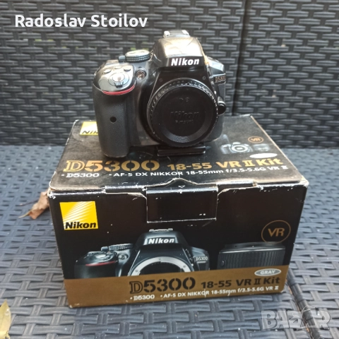 Фотоапарат Nikon D5300, снимка 2 - Фотоапарати - 51838637