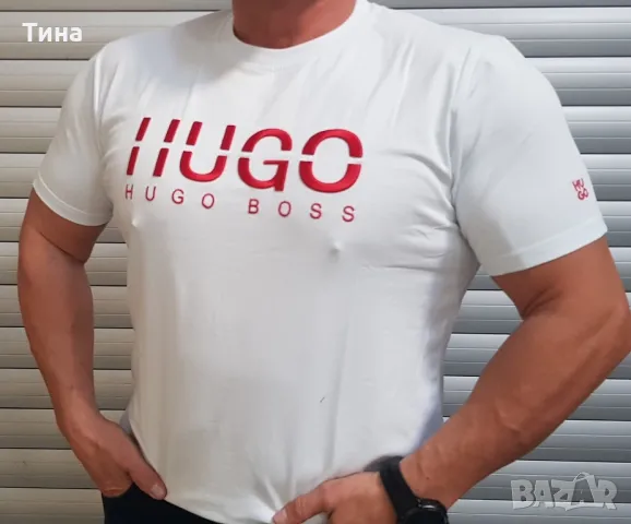 Тениски HUGO, снимка 3 - Тениски - 48411765