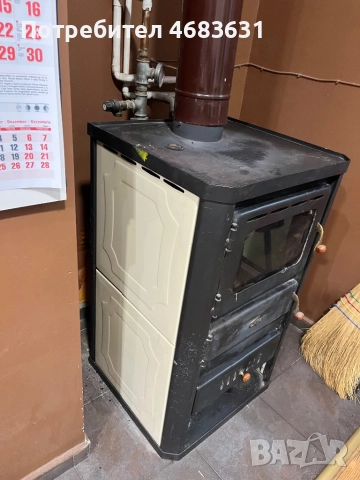 Камина PRITYс водна риза , снимка 2 - Камини - 52802668