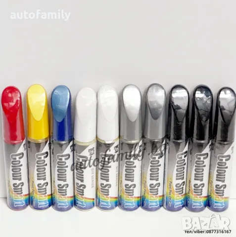 Коректор за автомобилна боя Volkswagen 10 цвята 12ml, снимка 1