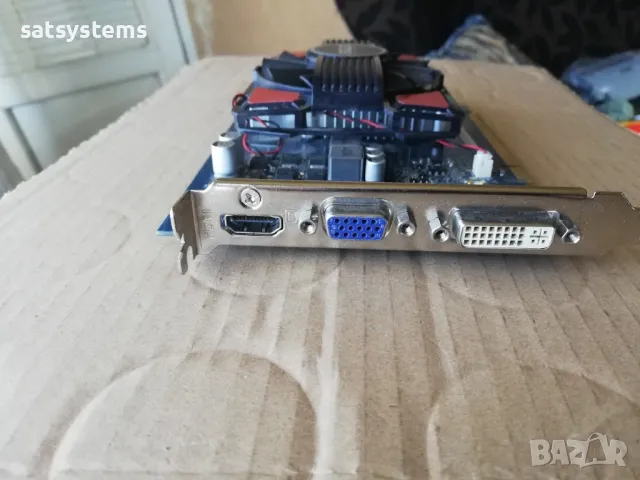 Видео карта NVidia GeForce Asus GT630 HDMI 2048MB GDDR3 128bit PCI-E, снимка 2 - Видеокарти - 47828324