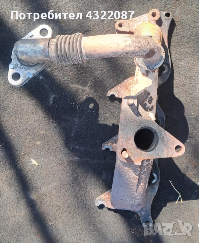 Изпускален колектор / тръба EGR  Рено Гранд Сценик / Renault Grand Scenic II 1.9 dci 130к.с.