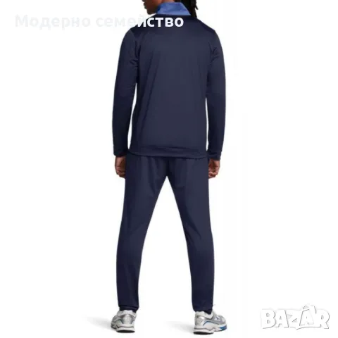 Мъжки спортен екип UNDER ARMOUR Rival Tracksuit Navy, снимка 2 - Спортни дрехи, екипи - 48037985