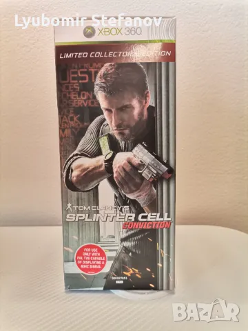 Екшън фигура TOM CLANCY'S SPLINTER CELL CONVICTION LIMITED COLLECTOR'S EDITION , снимка 8 - Аксесоари - 47239472