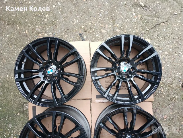 Оригинални джанти БМВ 19 цола BMW F30 F31 F33 F34 E90 E91 Е92 Е60  Е61 F10 F11 спорт пакет, снимка 3 - Гуми и джанти - 50434391