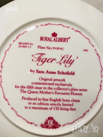 порцеланова чиния за стена , снимка 4 - Декорация за дома - 52298567