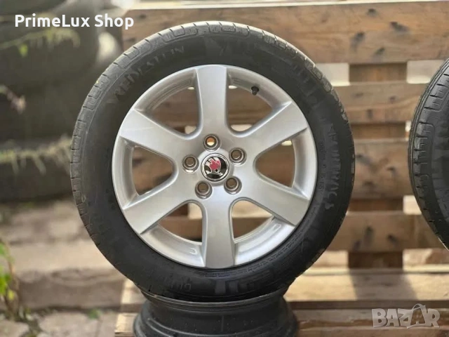 5х100 15 Цола Лети Джанти Skoda Fabia, снимка 2 - Гуми и джанти - 53088187