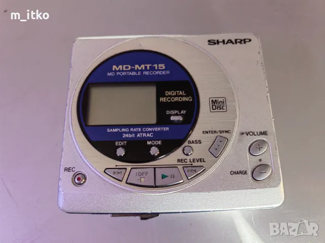 Sharp MD-MT15 мини диск плейър, снимка 1 - Грамофони - 49004168