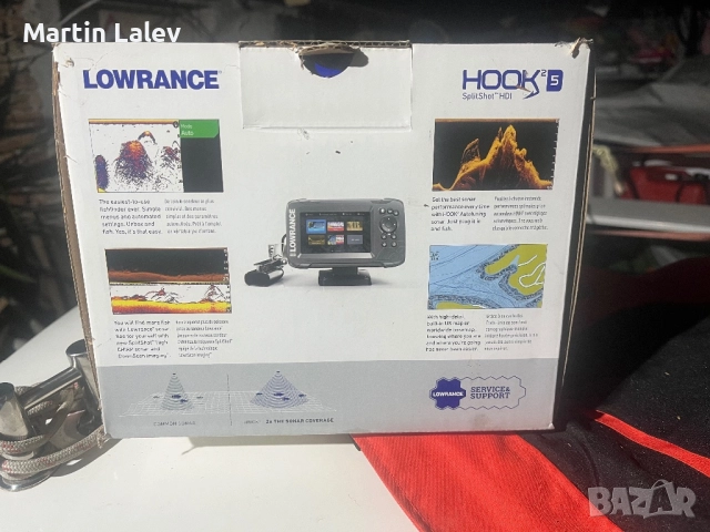 Продавам сонар Lowrance hook5 83/200, снимка 11 - Такъми - 52666532