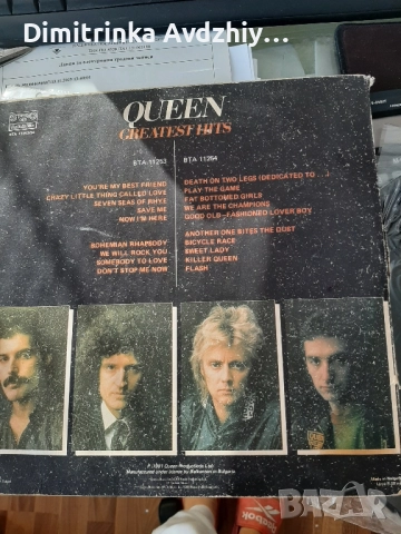 Албум на Куин , снимка 5 - Грамофонни плочи - 52410413