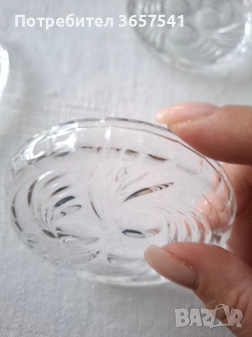 Стъклени подложки за чаши, 5 бр., снимка 2 - Прибори за хранене, готвене и сервиране - 52981553