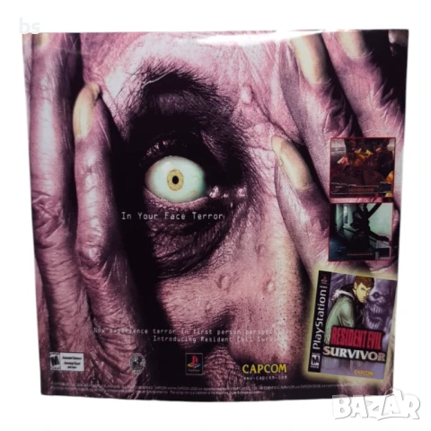 Resident Evil Survivor PS1 (CD-R), снимка 2 - Игри за PlayStation - 50616196