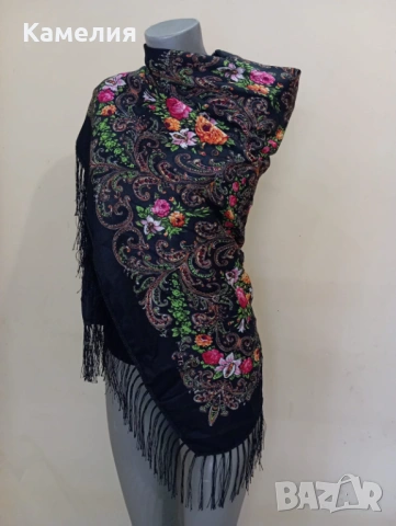 Руски шал, снимка 2 - Шалове - 52140667