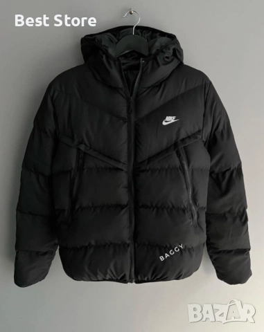 Nike Зимно Черно Мъжко Яке 