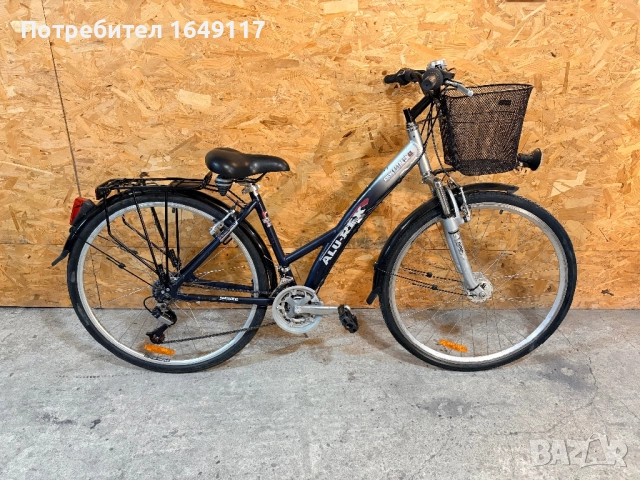 28цола ALU-REX алуминиев дамски градски велосипед колело[21ck-Shimano]