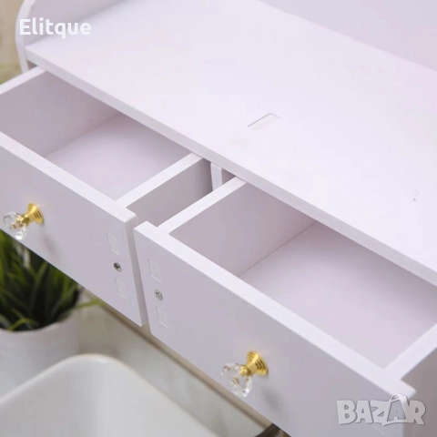 Огледало за грим с място за съхранение – елегантно и спестяващо място решение за баня и спалня, снимка 11 - Други стоки за дома - 52918763