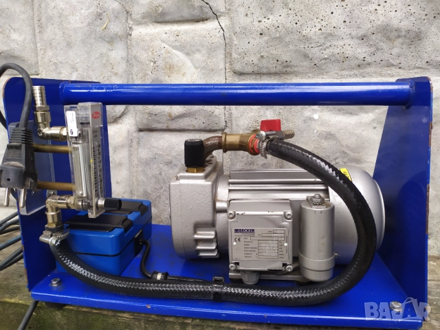 Станция за подаване на въздух на пистолети за заваряване на пластмаса