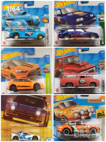 Hot Wheels / Matchbox / Majorette Ford, снимка 10 - Колекции - 51651383