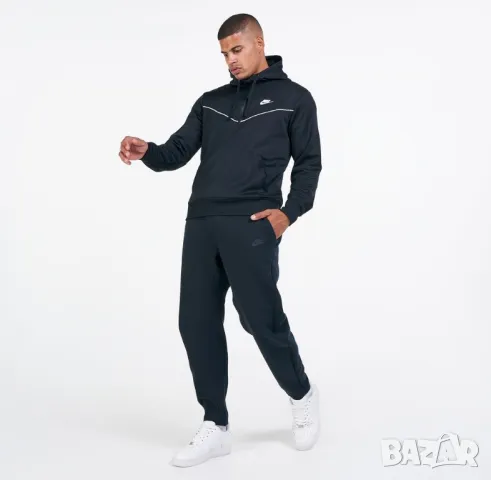 Nike Fleece Суичър мъжки Оригинален , снимка 3 - Спортни дрехи, екипи - 48691210