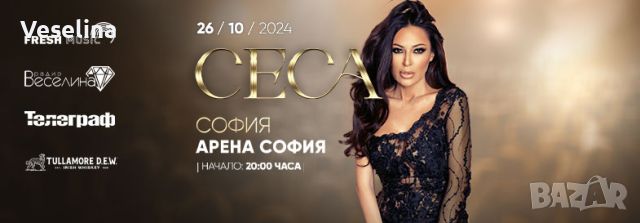 Билети за концерта на Ceca, снимка 1 - Билети за концерти - 46555357