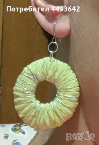 Дизайнерски обеци, снимка 4 - Обеци - 50554249