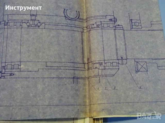 Техническа документация за българска фреза ФВ 323.01, снимка 5 - Други машини и части - 47190573