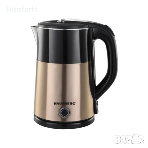 ЕЛЕКТРИЧЕСКА СТОМАНЕНА КАНА HAUSBERG HB-3618