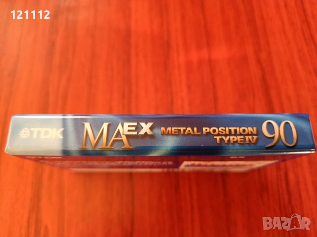 Аудио касета TDK MAex 90, снимка 3 - Аудио касети - 53742117