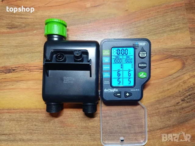 Таймер за поливане и напояване Del Taglia Drop+ 2 изхода - зони, снимка 3 - Напояване - 50575535