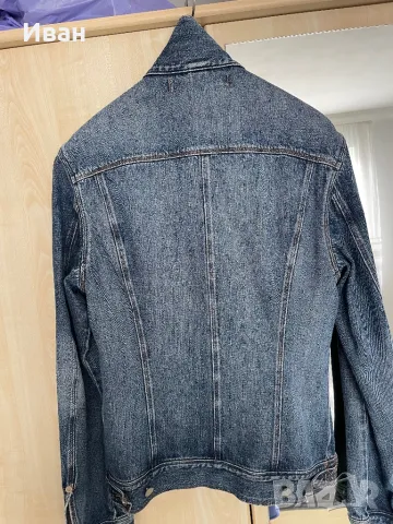 Дънково яке Levi’s L размир, снимка 5 - Якета - 48875727